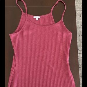 Spaghetti strap fitted dress. Never worn